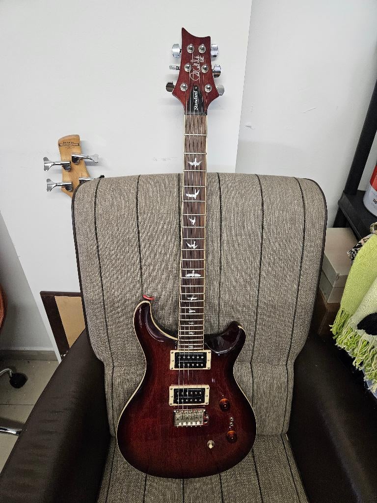 Paul Reed Smith Tobacco sunburst SE Standard 24-8, Ophalen, Zo goed als nieuw, Solid body, Paul Reed Smith