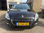 Peugeot 508 SW 1.6 THP Allure PANORAMADAK|NAVI|CRUISE|LMV|TR, Voorwielaandrijving, Gebruikt, Zwart, Bruin