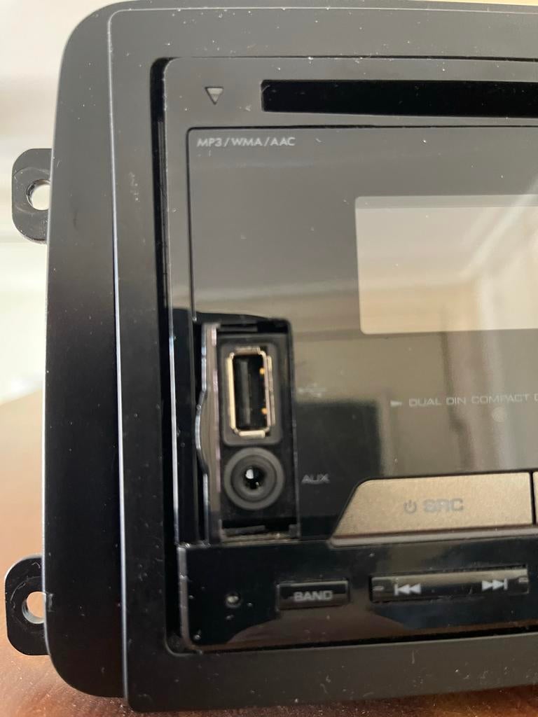 Kenwood Dubbeldin radio - DPX404U, Ophalen of Verzenden, Gebruikt