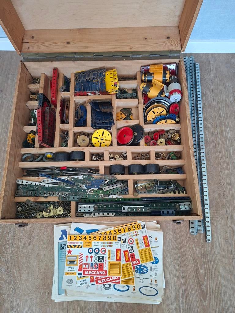 Meccano uit jaren '50, Ophalen, Gebruikt