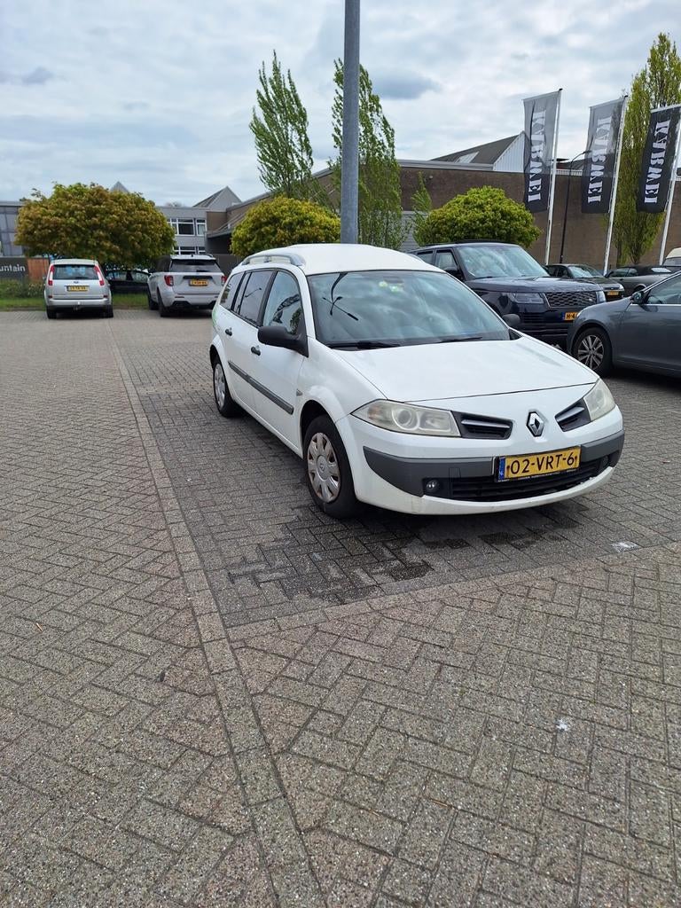 Renault Megane 1.5DCI 76KW Grand Tour VAN FAP 2008, Voorwielaandrijving, Stof, Zwart, Renault