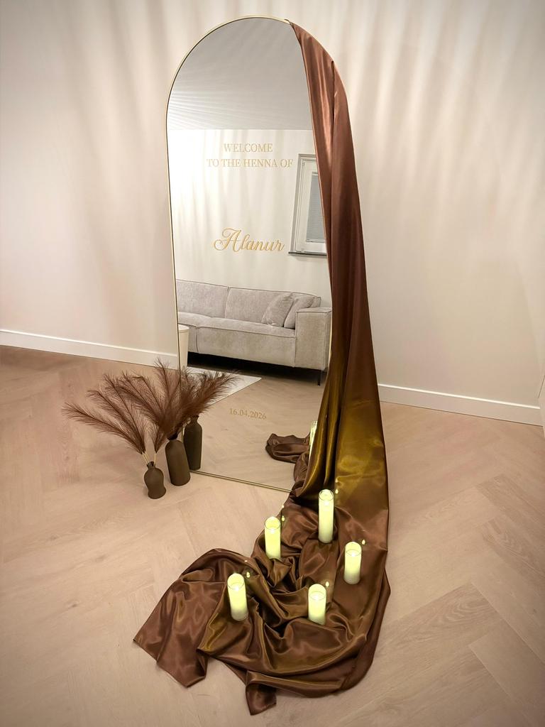 WELKOMSSPİEGEL TE HUUR, Huis en Inrichting, Ophalen, Zo goed als nieuw, Minder dan 50 cm