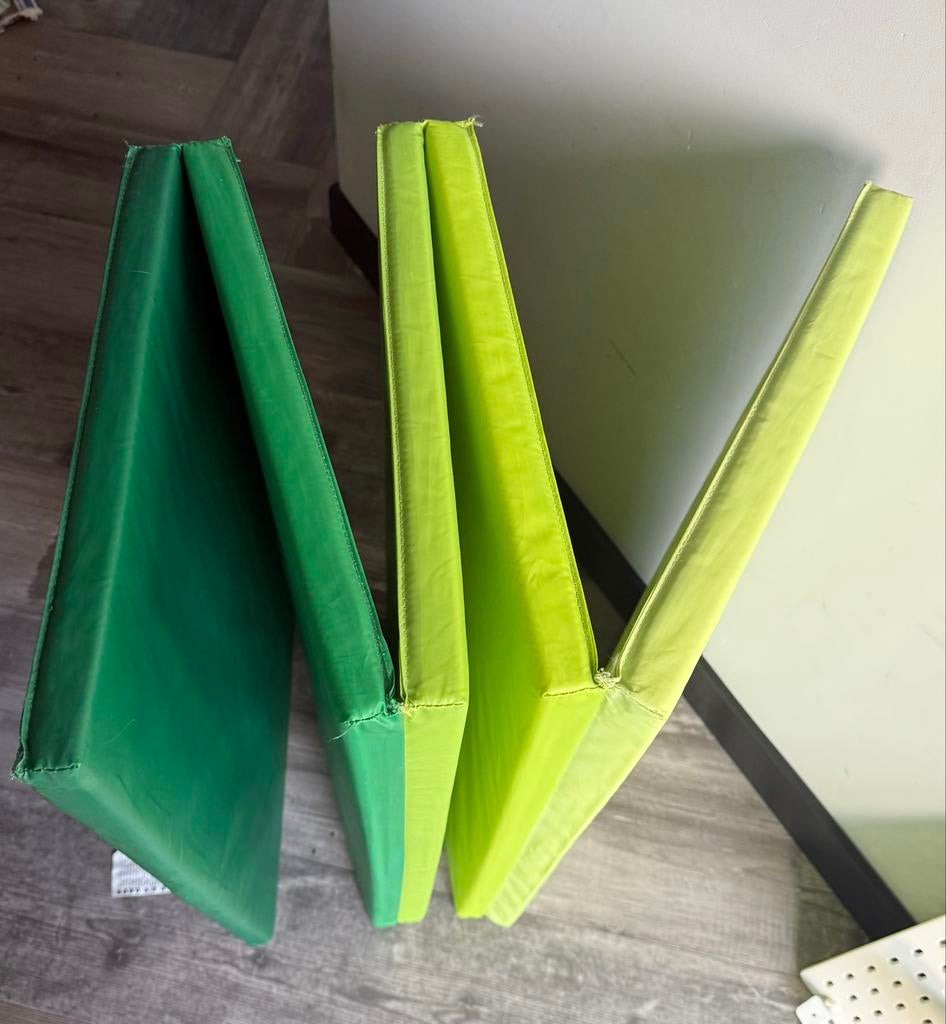 Turnmat VERKOCHT, Ophalen, Gebruikt, Groen, Materiaal