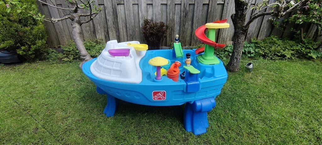 Zand- en watertafel - Altijd onder veranda gestaan, Kinderen en Baby's, Speelgoed | Buiten | Los speelgoed, Ophalen, Zo goed als nieuw