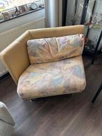 Lederen bankje merk Leolux, Ophalen, Gebruikt, Leer, Tweepersoons