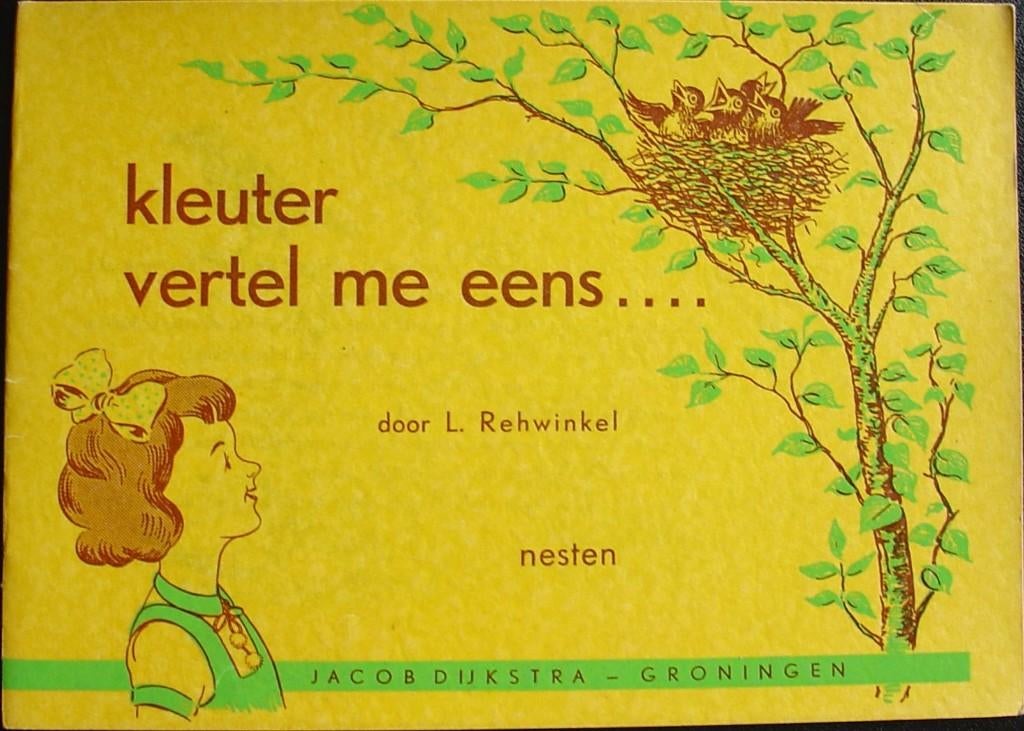 Kleuter vertel me eens.... Nesten boek, Boeken, Fictie algemeen, L. Rehwinkel, Ophalen of Verzenden, Zo goed als nieuw