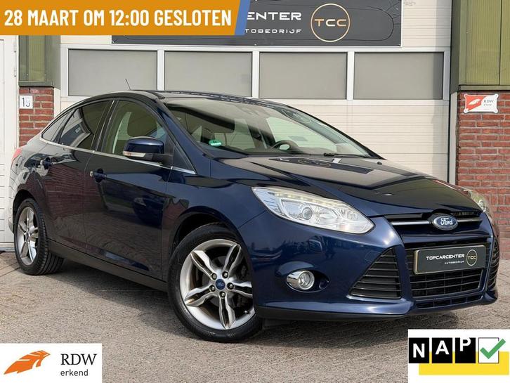 Ford Focus 1.6 TI-VCT Titanium/TREKH/NAVI/CAMERA/APK/NAP, Auto's, Ford, Bedrijf, Te koop, Focus, ABS, Achteruitrijcamera, Airbags