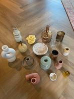 Verschillende kandelaren / kaarsenhouders, Ophalen of Verzenden, Zo goed als nieuw, Overige materialen, Minder dan 25 cm