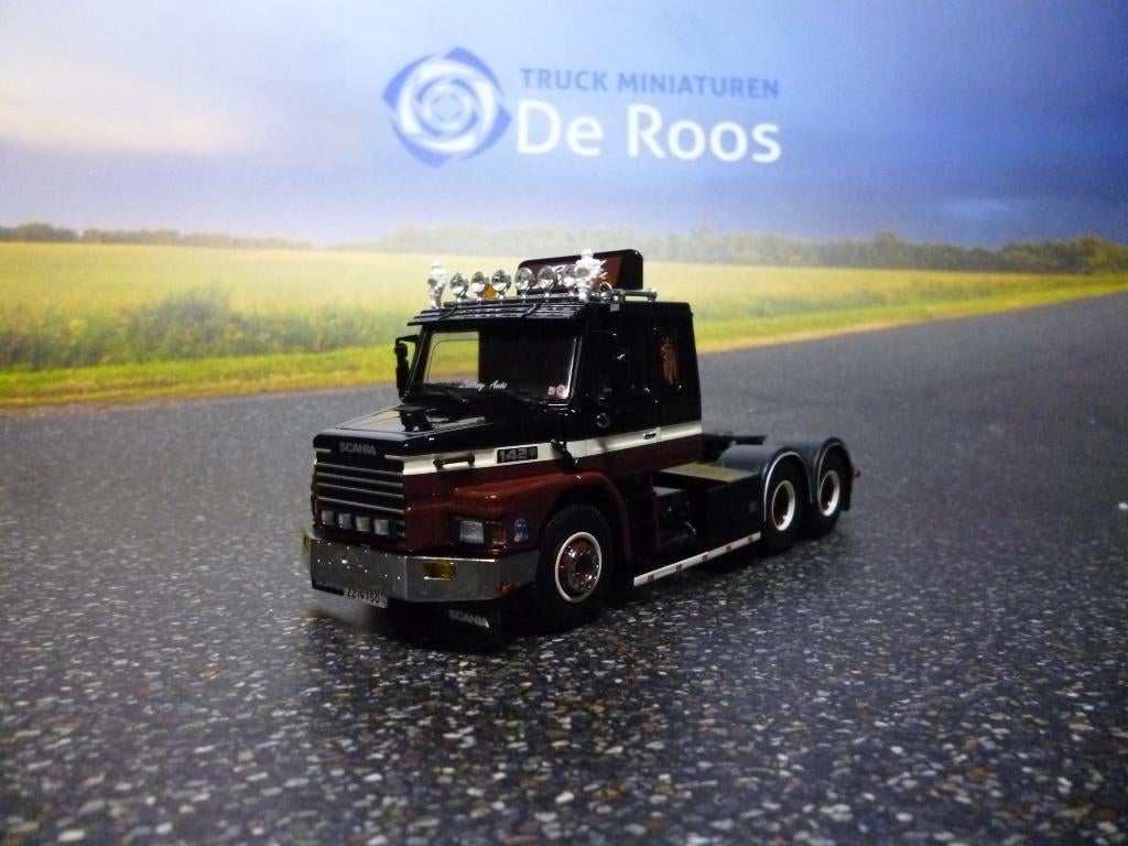Tekno Scania 142 Torpedo Birkebekk met certificaat, Hobby en Vrije tijd, Modelauto's | 1:50, Ophalen of Verzenden, Nieuw, Bus of Vrachtwagen