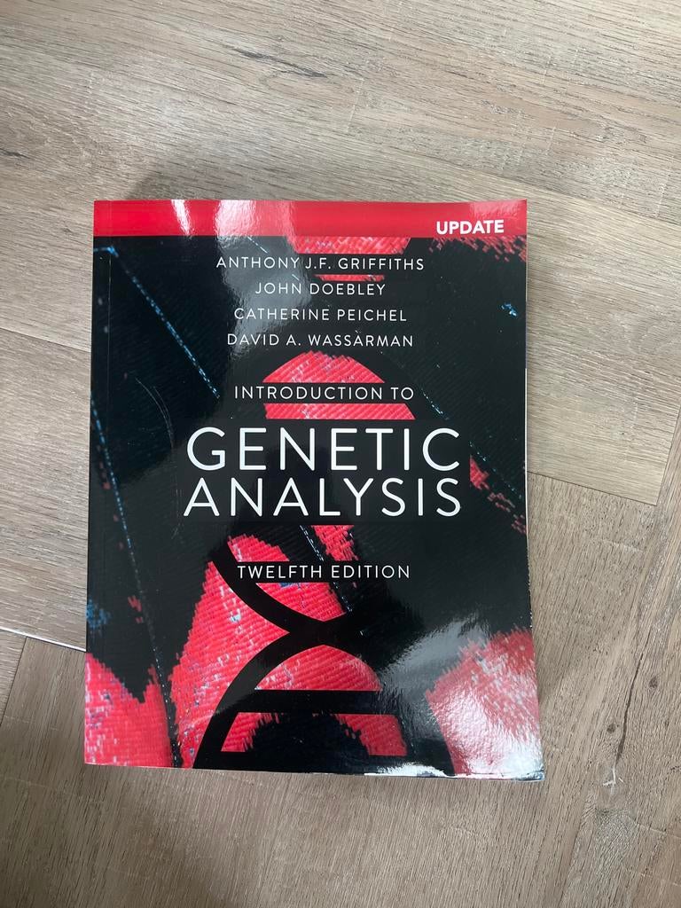 Introduction to Genetic Analysis - Twaalfde editie, Ophalen of Verzenden, Beta, Zo goed als nieuw, WO