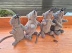 4x IKEA grijze muis gosig mus, Ophalen of Verzenden