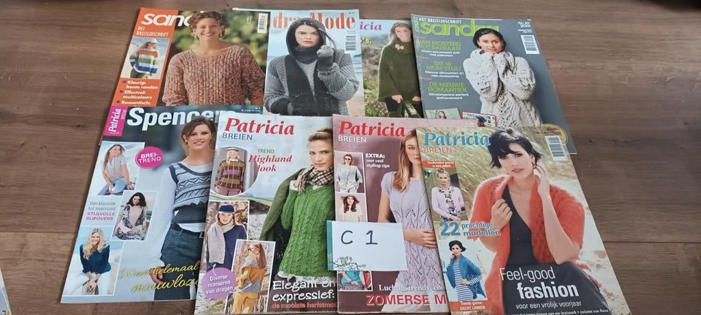 Diverse Sandra breipatronen 10 euro per foto, Ophalen, Haken, Patroon of Boek