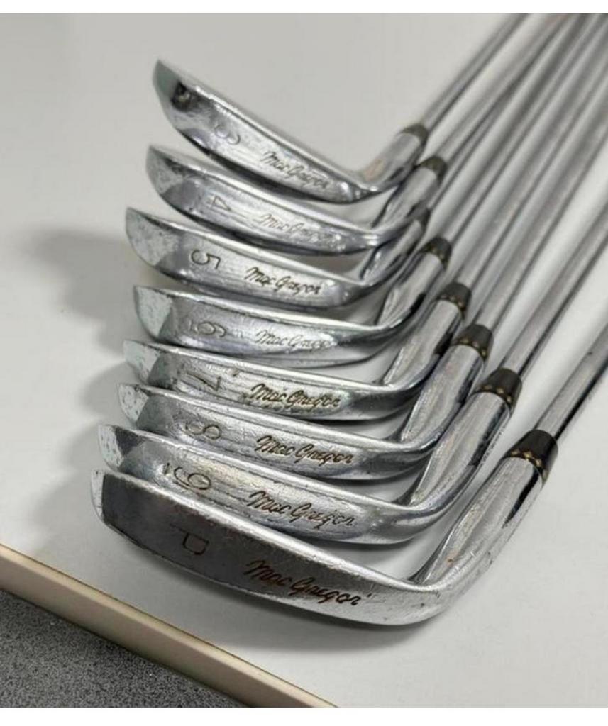 MacGregor VIP Tourney V-Foil Golf set 3-9 P irons club clubs, Set, Ophalen of Verzenden, Zo goed als nieuw, H