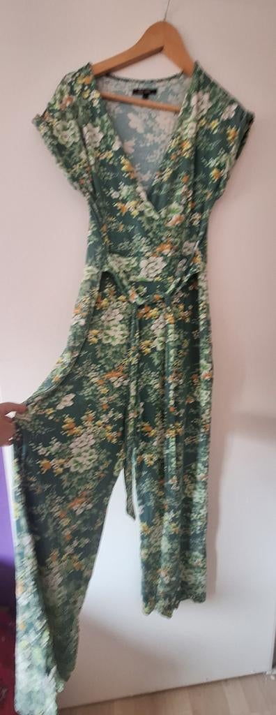 King Louie jumpsuit bloemenprint maat L, Kleding | Dames, Jumpsuits, Maat 42/44 (L), Ophalen of Verzenden, Zo goed als nieuw, King Louie