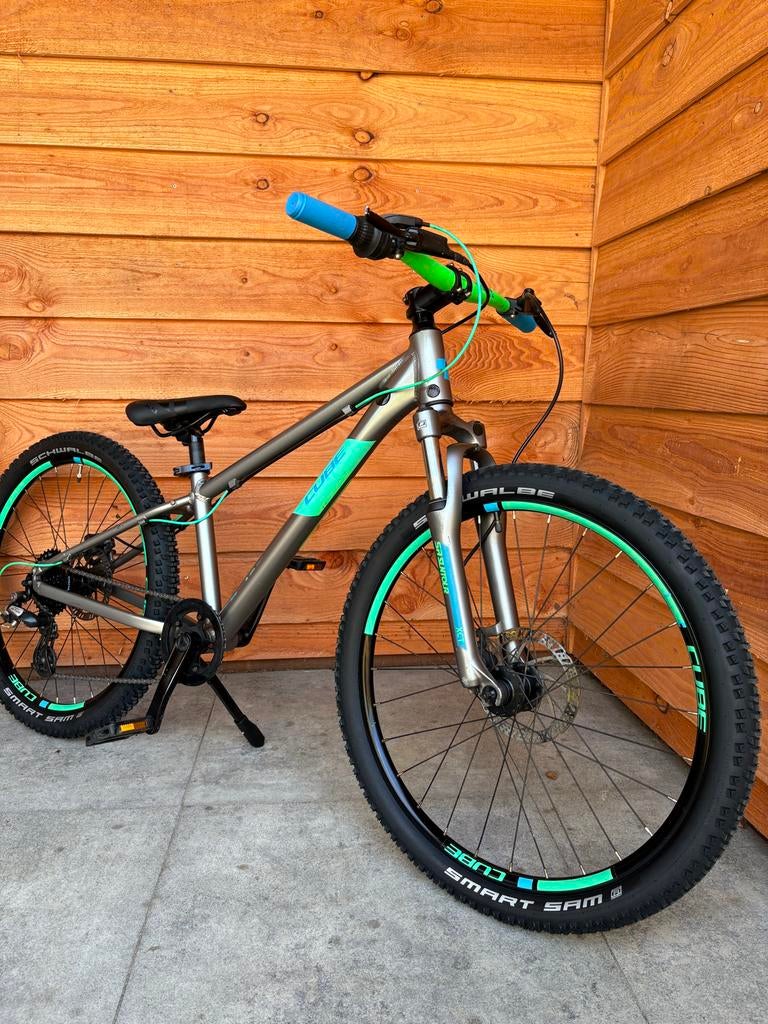 Gave Cube 24 inch MTB met nieuwe Schwalbe banden!, Ophalen, Versnellingen, Schijfrem, Gebruikt