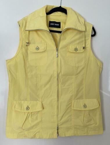Gerry Weber bodywarmer maat 44 NIEUW, Kleding | Dames, Bodywarmers, Ophalen of Verzenden, Nieuw, Maat 42/44 (L), Geel