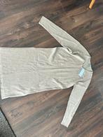 Jasminah gebreide jurk nieuw taupe maat M, Ophalen, Zo goed als nieuw, Bruin, Onder de knie