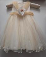 Bruidsmeisjes jurkje wit beige 2/3 jaar zo goed als nieuw, Kinderen en Baby's, Kinderkleding | Maat 92, Ophalen of Verzenden, Zo goed als nieuw