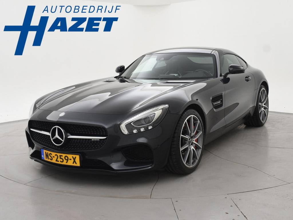 Mercedes-Benz AMG GT 4.0 S 510 PK + BURMESTER | PANORAMA | M, Auto's, Mercedes-Benz, Automaat, Achterwielaandrijving, Gebruikt