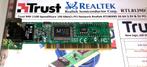 Trust Speedshare NW-1100 RTL8139D 10-100Mb Netwerkkaart PCI, Ophalen of Verzenden, Zo goed als nieuw, Intern, Trust