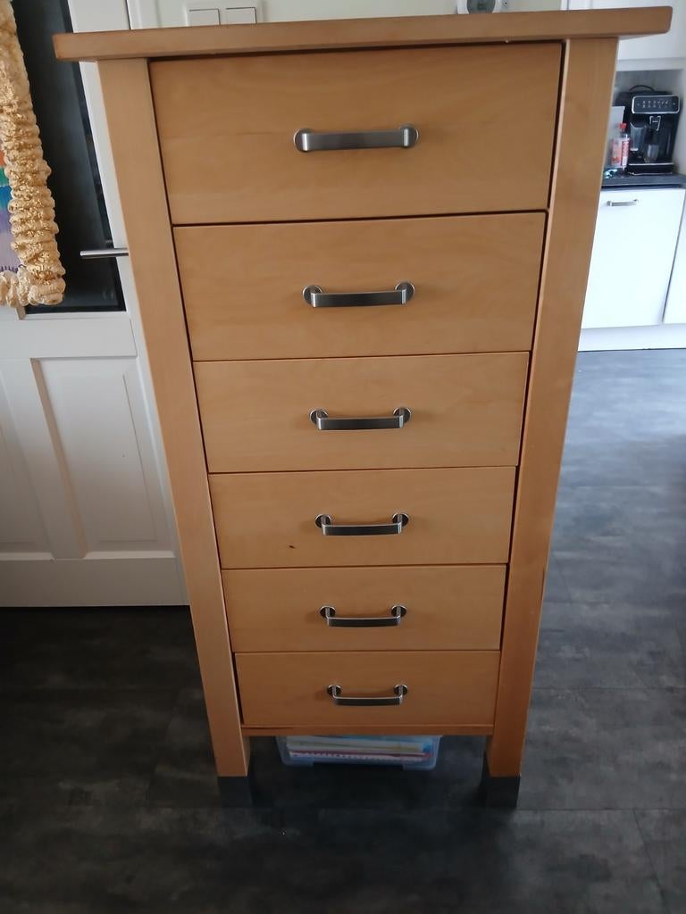 Ikea varde ladekast, Ophalen, 5 laden of meer, 100 tot 150 cm, 50 tot 100 cm