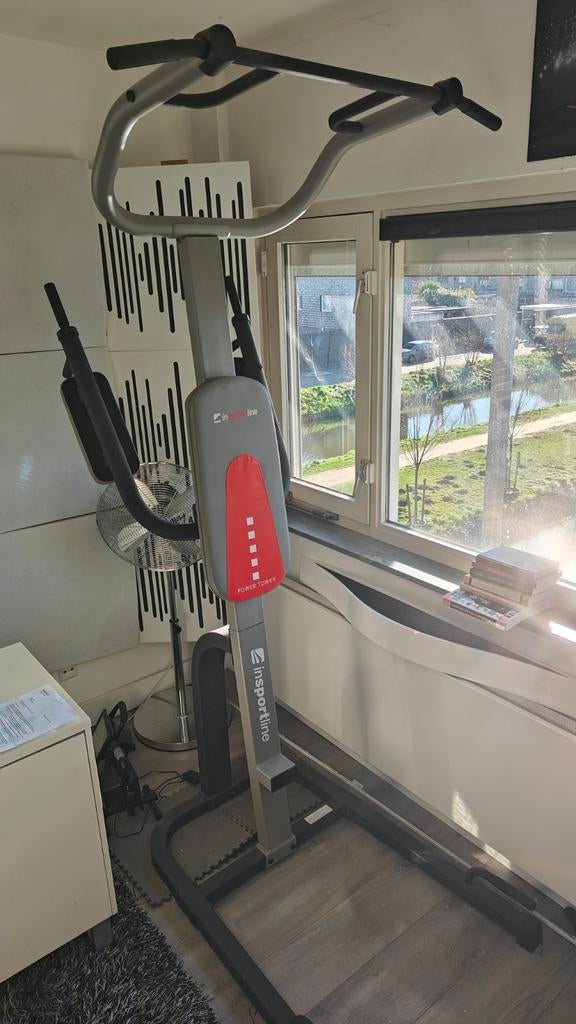 Power Tower - Krachtstation voor Thuis, Sport en Fitness, Ophalen, Zo goed als nieuw, Buik, Overige typen