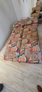 Slaapbank met kleurrijk patroon, Ophalen, Gebruikt, Tweepersoons, Overige maten