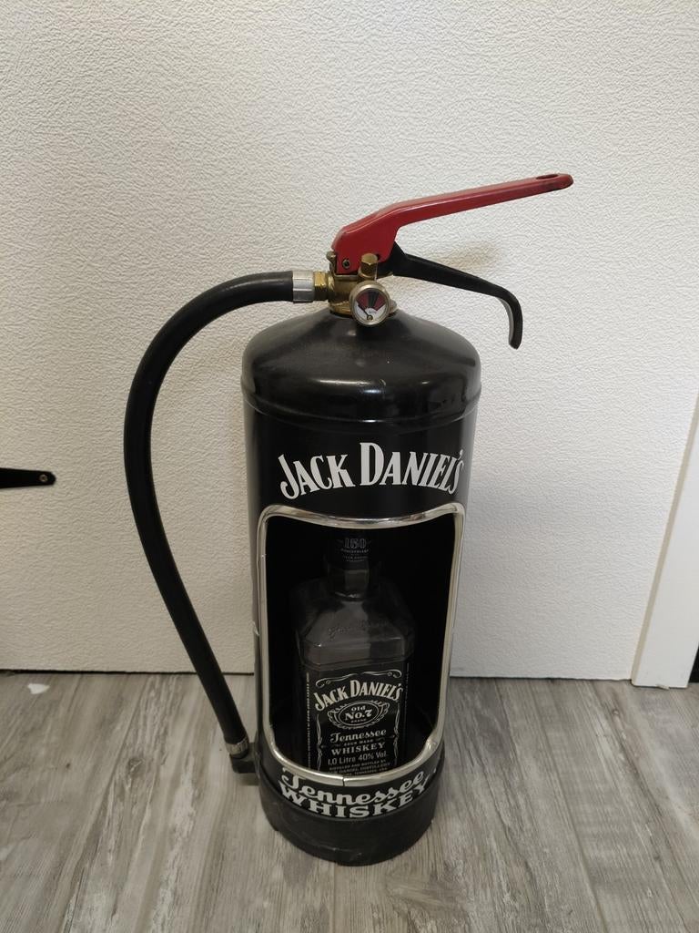 Jack Daniels Brandblusser Bar Kastje - Uniek Decoratie Stuk, Ophalen of Verzenden