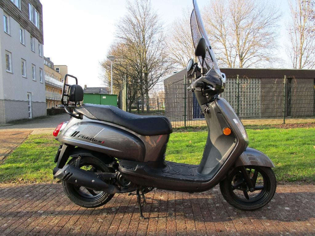 Sym Fiddle 2 injectie, Fietsen en Brommers, Scooters | SYM, Gebruikt, Fiddle, Maximaal 45 km/u, Benzine, Ophalen