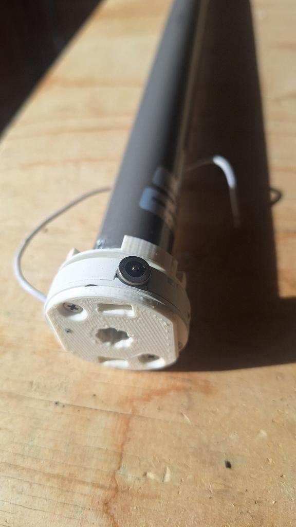 Brel draadloze buismotoren met rolgordijnen, Doe-het-zelf en Verbouw, Rolluiken, Ophalen, 200 cm of meer, 150 tot 200 cm, Grijs