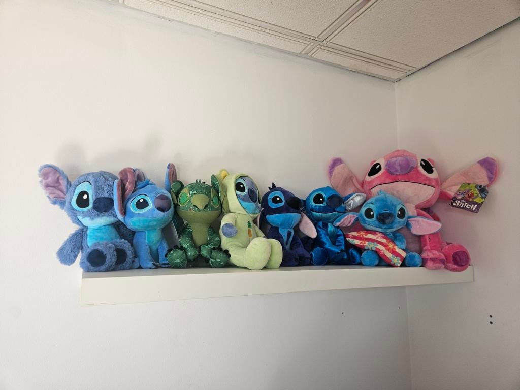 Disney stitch knuffel, Ophalen of Verzenden, Zo goed als nieuw