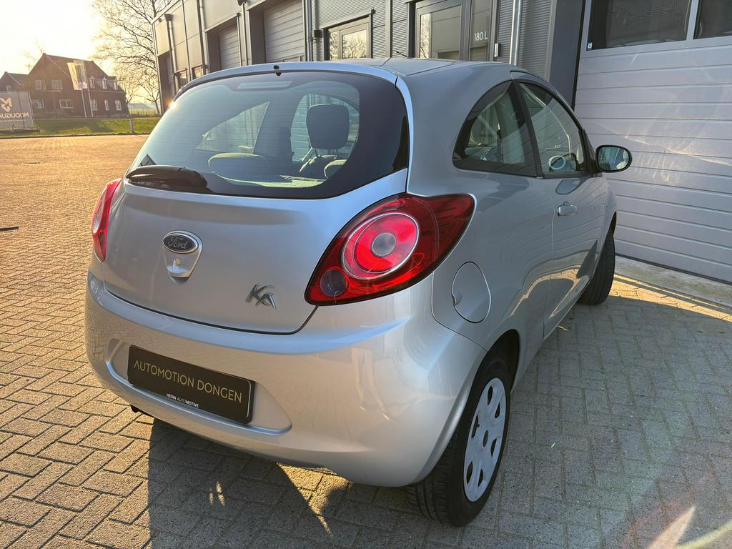 Ford Ka 1.2 69pk 2011 Grijs NAP, Voorwielaandrijving, Stof, 1242 cc, 4 cilinders
