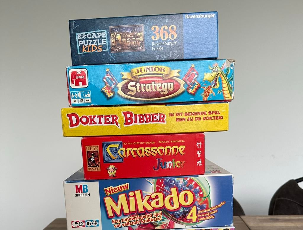 Kinder spellen (spel kids opruiming), Ophalen of Verzenden, Zo goed als nieuw