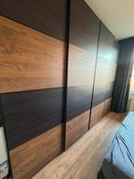 PAX kast || Zwartbruin || 4 delen || schuifdeuren, Ophalen, Zo goed als nieuw, 50 tot 75 cm, 200 cm of meer