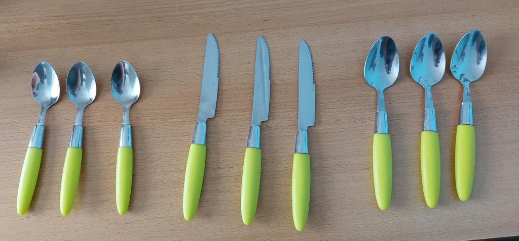 Keuken bestek, Ophalen, Gebruikt, Rvs of Chroom, Bestekset