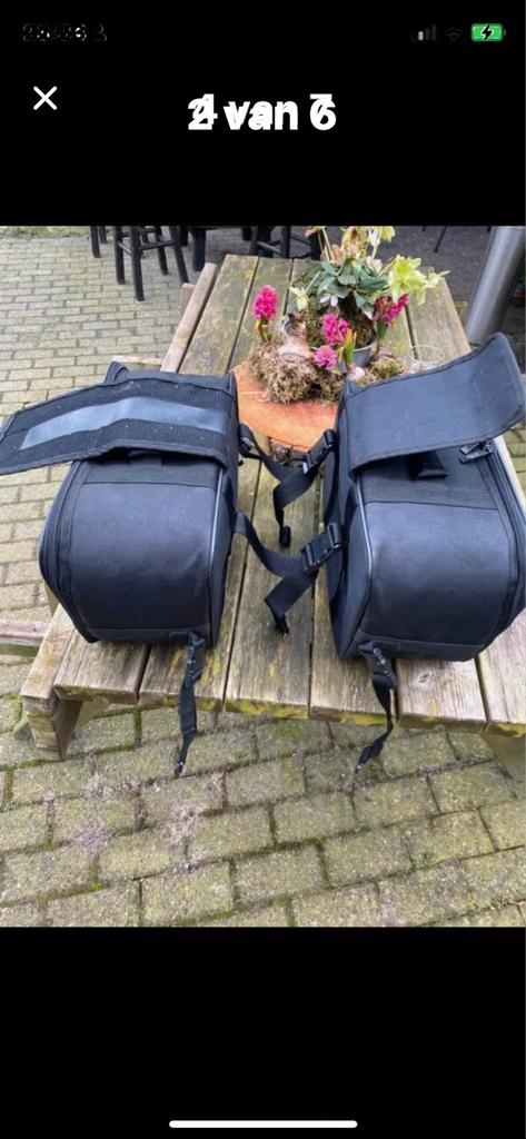 Zadeltassen - Universeel, Ophalen of Verzenden, Gebruikt