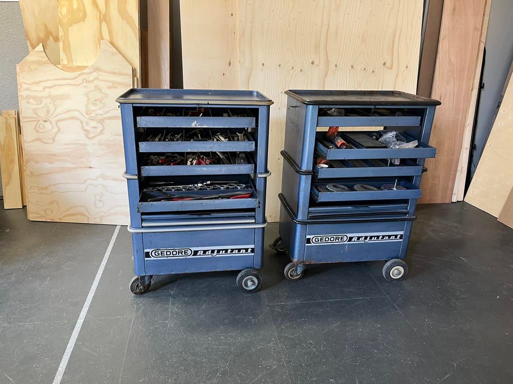 Gedore Adjutant gereedschapswagens, Ophalen, Zo goed als nieuw