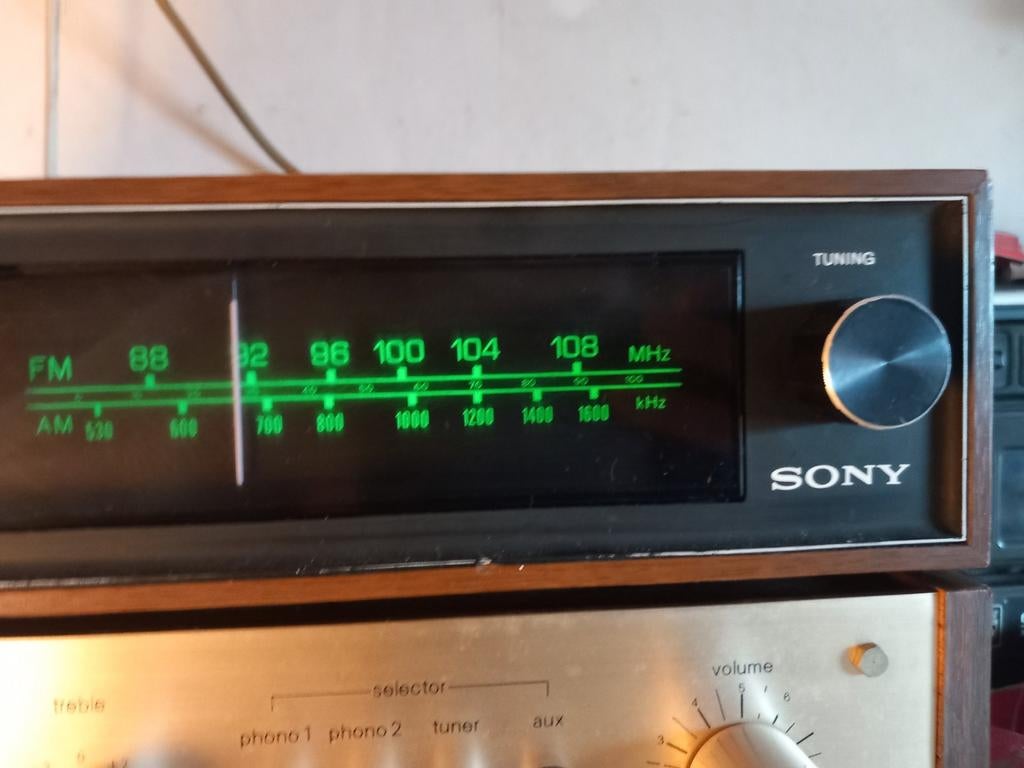 Sony fm stereo fm-am tuner ST-70, Ophalen of Verzenden