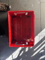 Stevige rode kratten (ca. 10 stuks) - 41x21 cm, Gebruikt, Minder dan 35 cm, Minder dan 50 cm, Ophalen of Verzenden