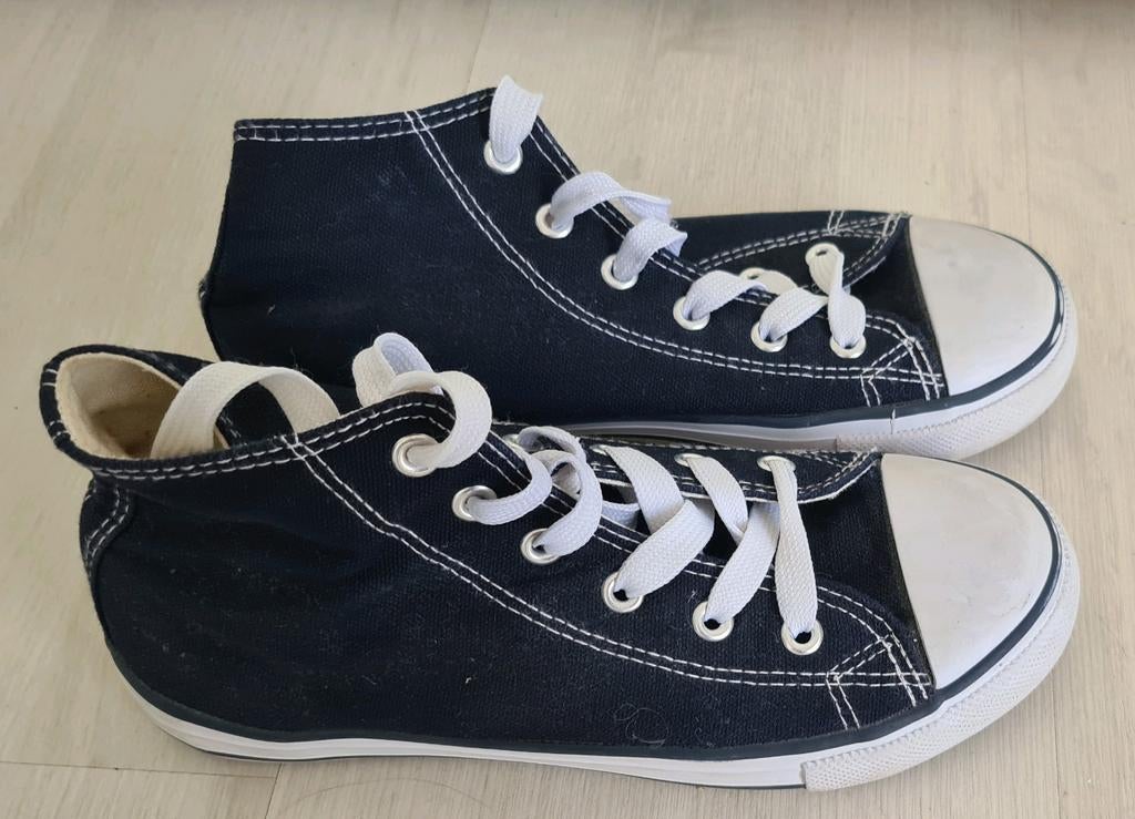 Hoge zwarte gymschoenen maat 34, Kinderen en Baby's, Kinderkleding | Schoenen en Sokken, Meisje, Sportschoenen, Ophalen of Verzenden