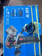 Kinzo Bovenfrees 650W - Zo goed als nieuw, Ophalen of Verzenden, Zo goed als nieuw, Elektrisch, Bovenfrees