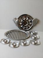 Asperge/kipschaal/eierdopjes.BMF.(Fritz Nagel).Pr.p/st vanaf, Overige materialen, Ophalen of Verzenden, Overige stijlen, Schaal of Schalen