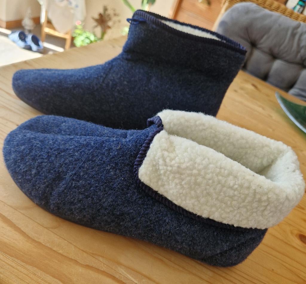 Blauwe heren pantoffels maat 42 NIEUW *c, Blauw, Nieuw, Ophalen of Verzenden, Pantoffels of Sloffen