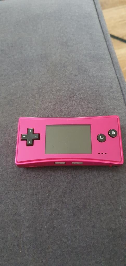 Game Boy Micro Roze - Zonder oplader, Spelcomputers en Games, Spelcomputers | Nintendo Game Boy, Ophalen of Verzenden, Gebruikt