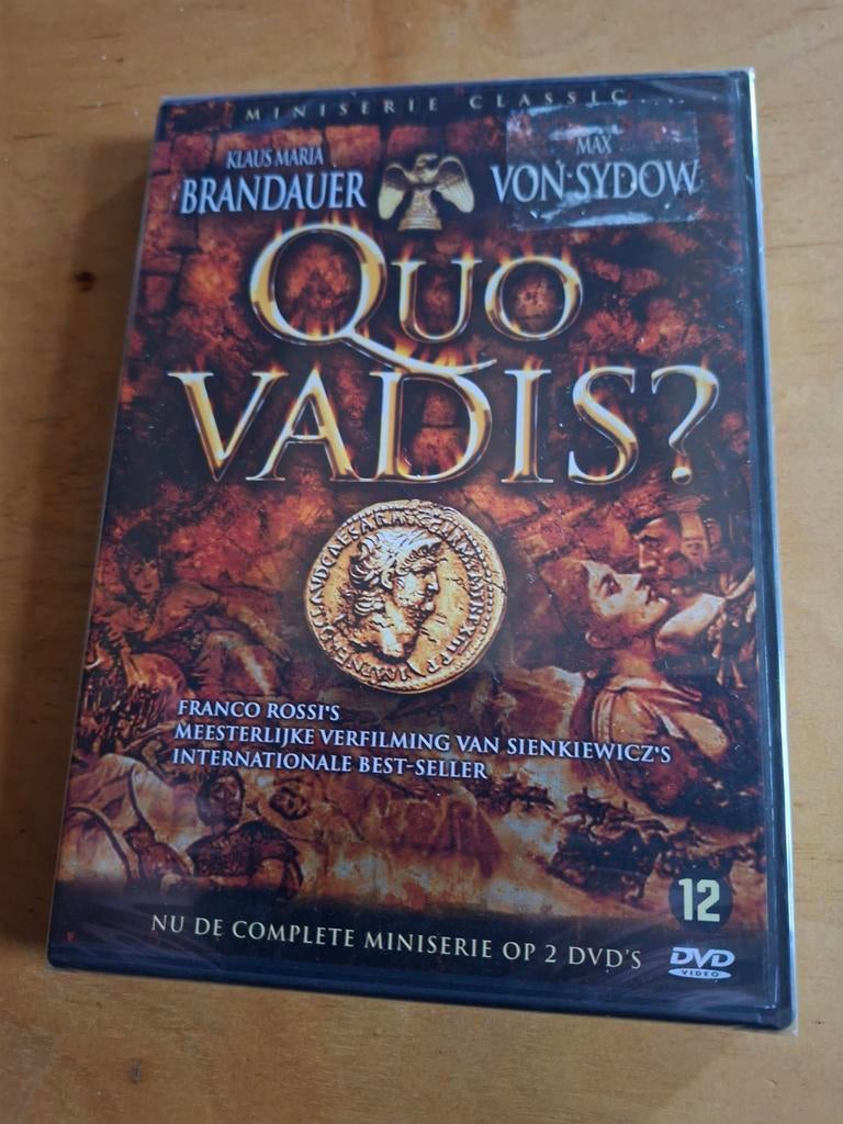 DVD Quo Vadis? - Nieuw in verpakking, Vanaf 12 jaar, Ophalen of Verzenden, Nieuw in verpakking, Historisch of Kostuumdrama