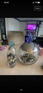 Allesi pot, Huis en Inrichting, Woonaccessoires | Vazen, Blauw, Ophalen of Verzenden, Minder dan 50 cm, Glas