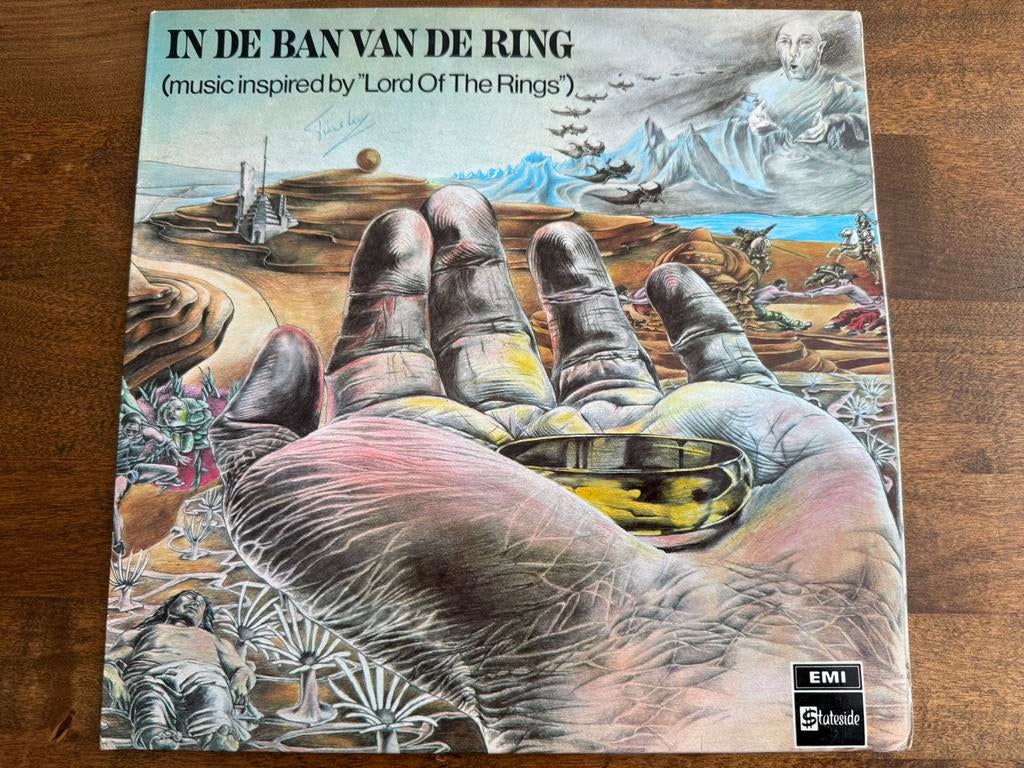 LP In de Ban van de Ring Music Inspired by Lord of the Rings, Cd's en Dvd's, Ophalen of Verzenden, Gebruikt, 12 inch