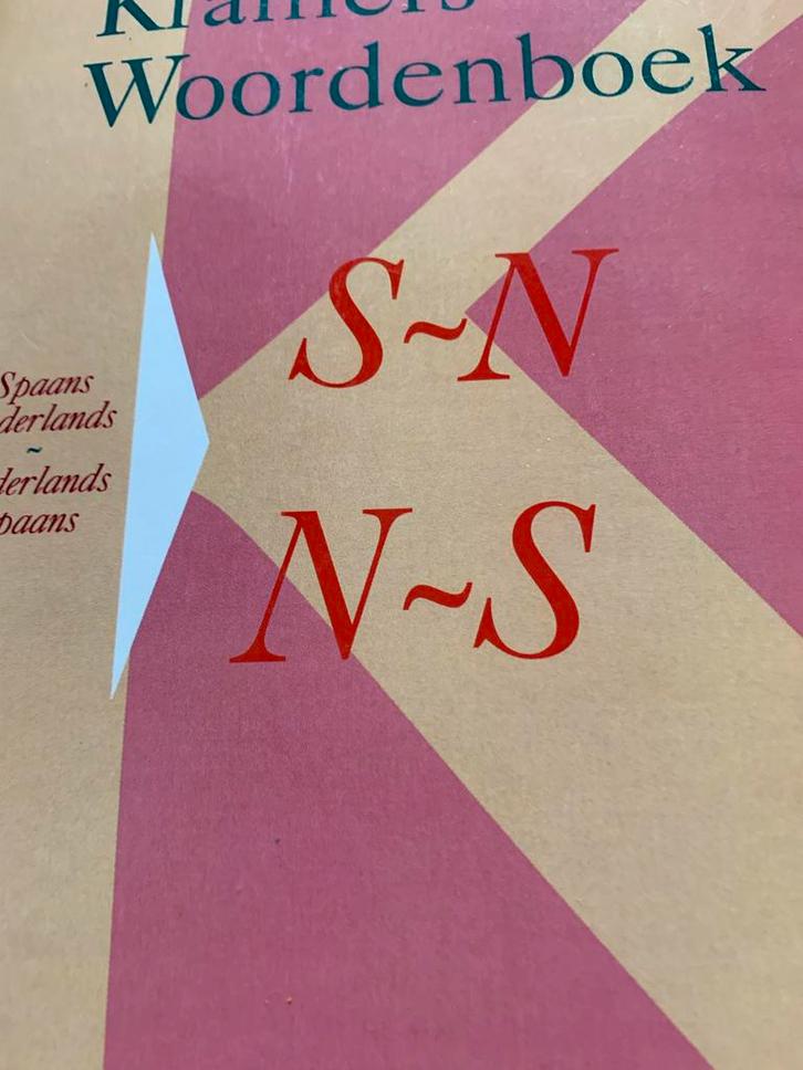 Kramers Woordenboek Spaans-Nederlands / Nederlands-Spaans, Boeken, Woordenboeken, Gelezen, Spaans, Kramers, Ophalen of Verzenden