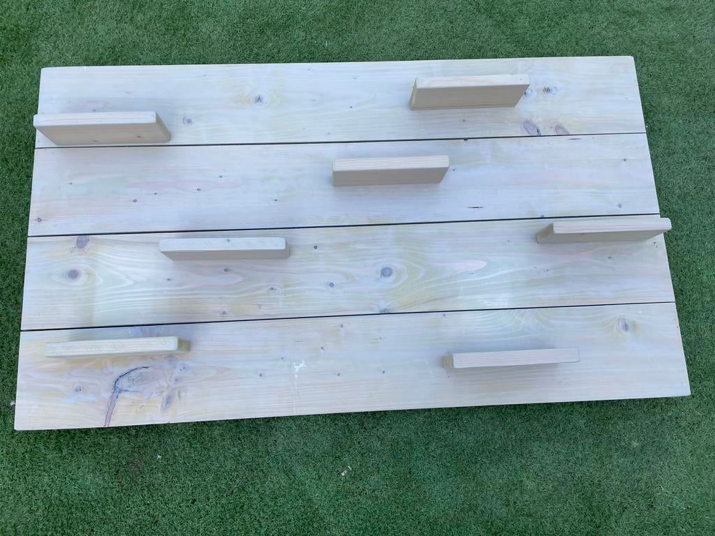 SteigerHouten wandbord, Ophalen of Verzenden, Gebruikt