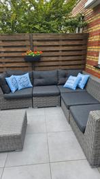 4 lichtblauwe kussens merk Joe Benelli, Goede staat,, Ophalen, Zo goed als nieuw